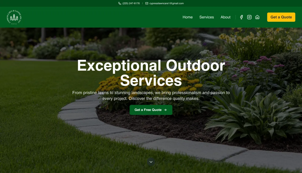 Cypress Lawn & Landscape: Services