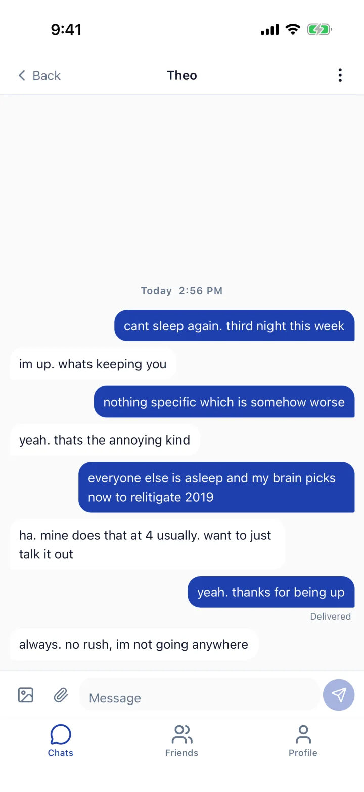 Uwake: A late-night conversation